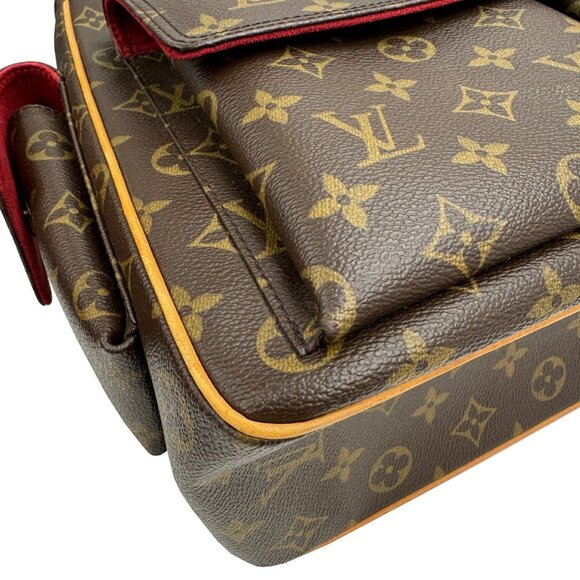 LOUIS VUITTON Authentic Brown Monogram Shoulder Bag - Picture 3 of 10